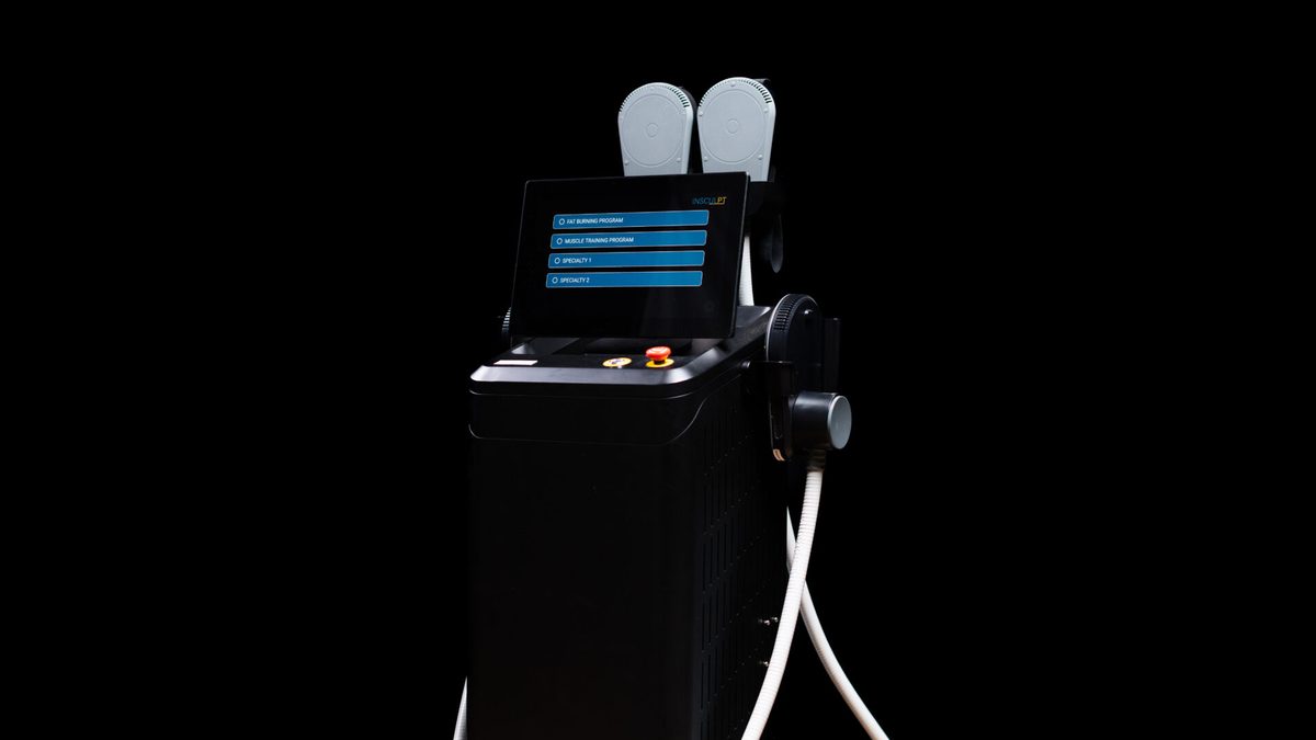 EMS-maskin till kliniken – INSCULPT för body sculpting